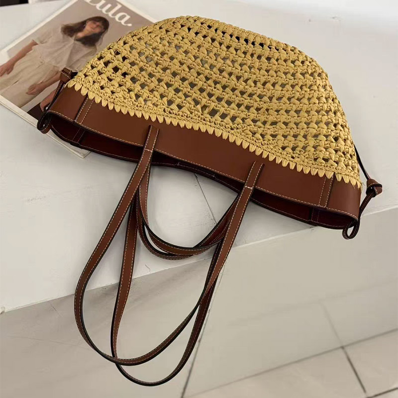 Luxury Raffia Straw Tote Bag,F - Women Bags On Sale review and price