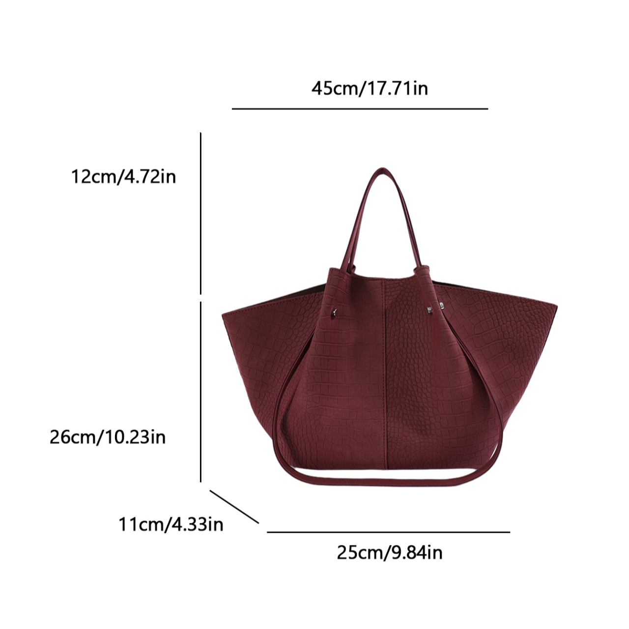 Luxury Crocodile-Embossed Leat - Women Bags On Sale review and price